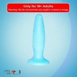 Ribbed Fat Anal Dildo AD-010