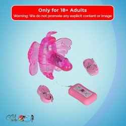 Butterfly Remote Control Strap On Vibrator SO-009