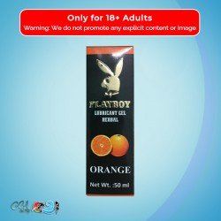 Playboy Lubricant Water Based Gel - Orange Flavoured CGS-033