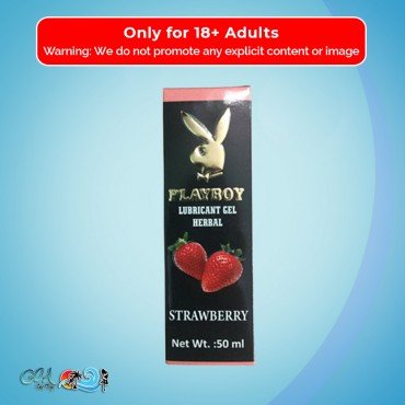 Playboy Lubricant Water Based Gel - Strawberry Flavoured CGS-034