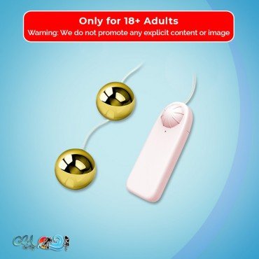 Multi Speed Golden Ben Wa Vibrating Balls Anal Vaginal BV-013