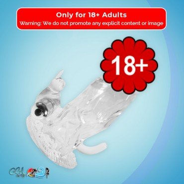 Triple Pleasure Vibrating Rabbit Penis Sleeve PES-028