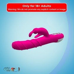 Khalifa Silicone Rabbit Vibrator - USB Rechargeable RV-024