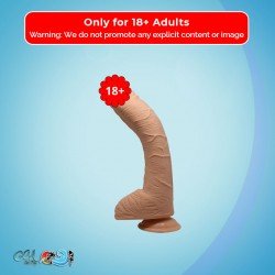 Realistic Non-vibrator with Round Balls and Suction Base RSNV-029